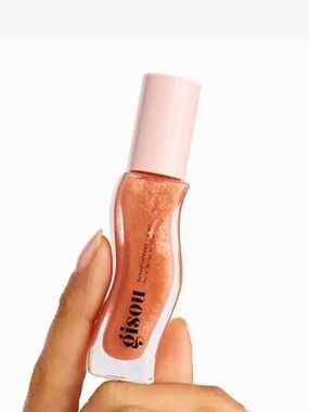 🍑 Gisou Lip oil. New in box! - Peach Shimmer Hydrating Gloss